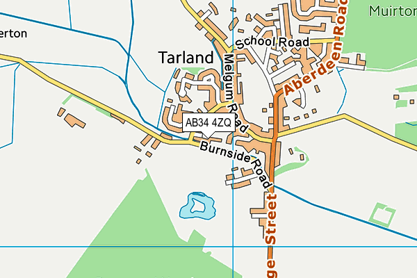 AB34 4ZQ map - OS VectorMap District (Ordnance Survey) AB34 4ZQ map - OS VectorMap District (Ordnance Survey)
