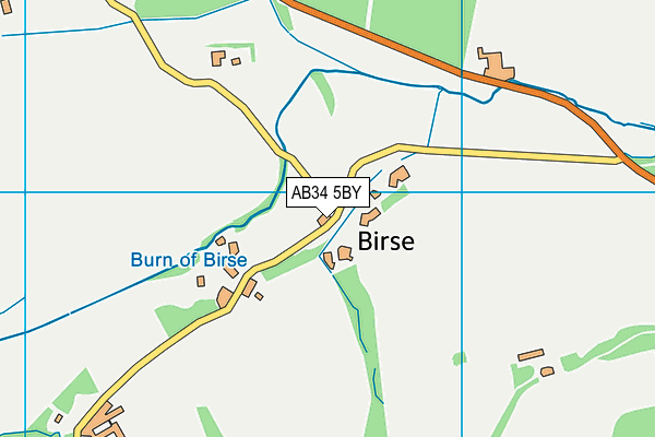 AB34 5BY map - OS VectorMap District (Ordnance Survey) AB34 5BY map - OS VectorMap District (Ordnance Survey)