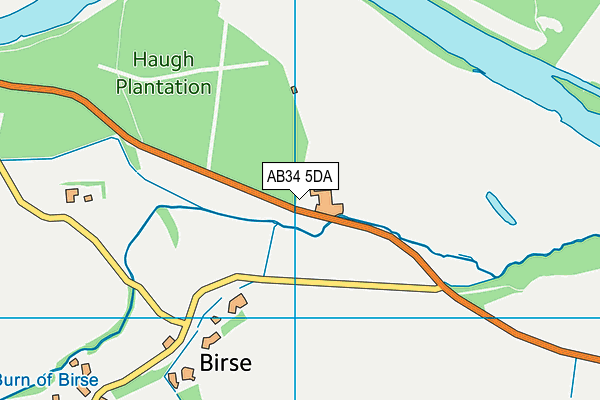 AB34 5DA map - OS VectorMap District (Ordnance Survey) AB34 5DA map - OS VectorMap District (Ordnance Survey)