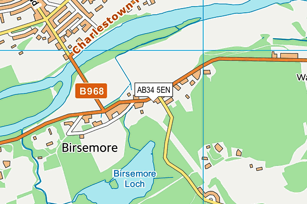 AB34 5EN map - OS VectorMap District (Ordnance Survey) AB34 5EN map - OS VectorMap District (Ordnance Survey)