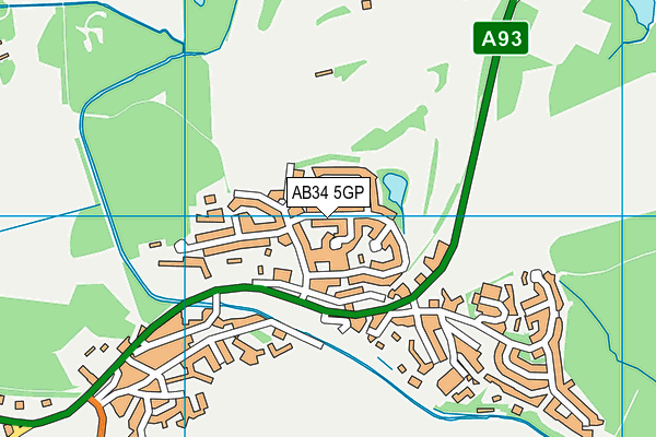 AB34 5GP map - OS VectorMap District (Ordnance Survey) AB34 5GP map - OS VectorMap District (Ordnance Survey)