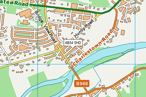 AB34 5HD map - OS VectorMap District (Ordnance Survey) AB34 5HD map - OS VectorMap District (Ordnance Survey)