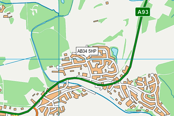 AB34 5HP map - OS VectorMap District (Ordnance Survey) AB34 5HP map - OS VectorMap District (Ordnance Survey)