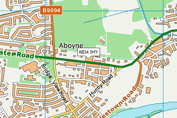 AB34 5HY map - OS VectorMap District (Ordnance Survey) AB34 5HY map - OS VectorMap District (Ordnance Survey)
