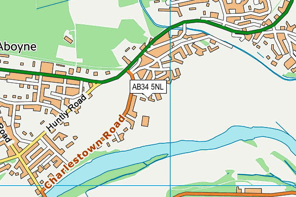 AB34 5NL map - OS VectorMap District (Ordnance Survey) AB34 5NL map - OS VectorMap District (Ordnance Survey)