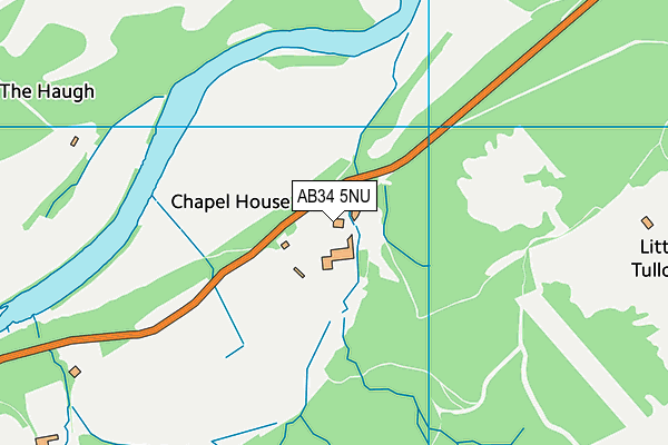 AB34 5NU map - OS VectorMap District (Ordnance Survey) AB34 5NU map - OS VectorMap District (Ordnance Survey)