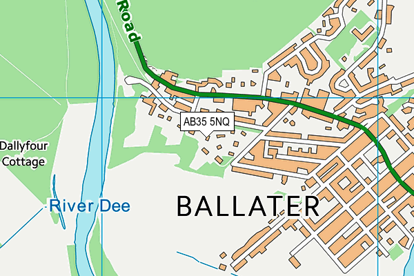AB35 5NQ map - OS VectorMap District (Ordnance Survey) AB35 5NQ map - OS VectorMap District (Ordnance Survey)