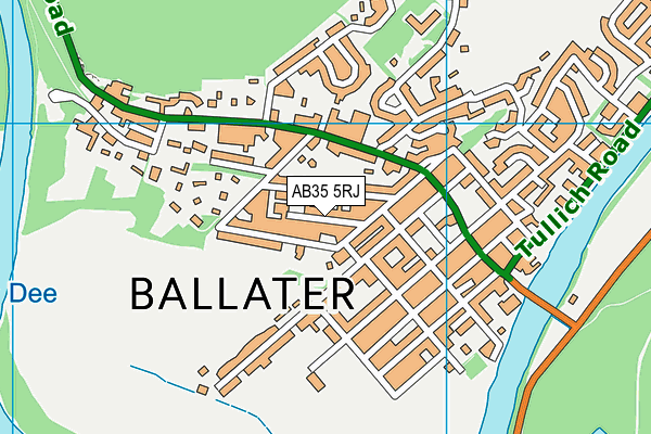 AB35 5RJ map - OS VectorMap District (Ordnance Survey) AB35 5RJ map - OS VectorMap District (Ordnance Survey)