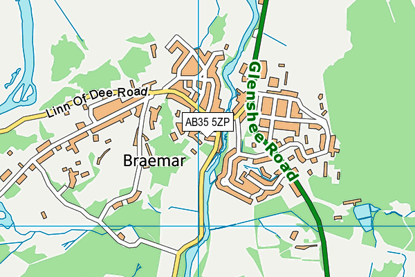 AB35 5ZP map - OS VectorMap District (Ordnance Survey) AB35 5ZP map - OS VectorMap District (Ordnance Survey)