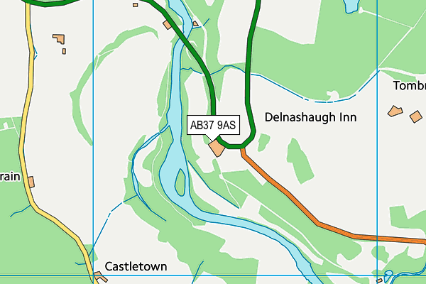 AB37 9AS map - OS VectorMap District (Ordnance Survey) AB37 9AS map - OS VectorMap District (Ordnance Survey)
