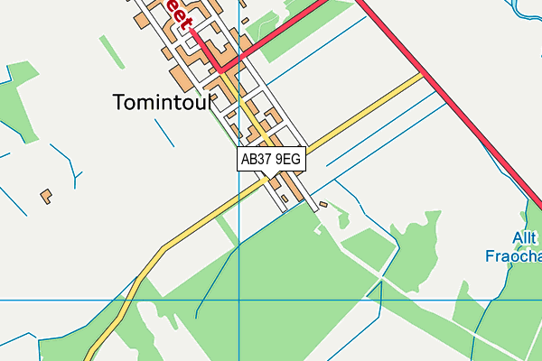 AB37 9EG map - OS VectorMap District (Ordnance Survey) AB37 9EG map - OS VectorMap District (Ordnance Survey)