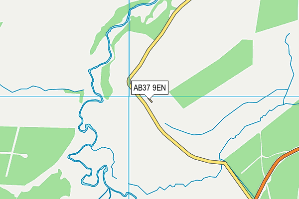 AB37 9EN map - OS VectorMap District (Ordnance Survey) AB37 9EN map - OS VectorMap District (Ordnance Survey)