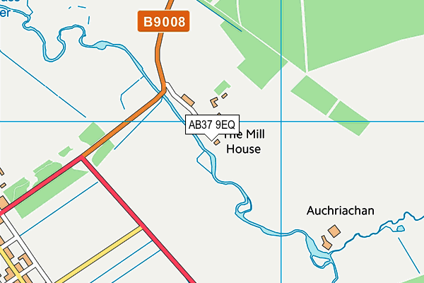 AB37 9EQ map - OS VectorMap District (Ordnance Survey) AB37 9EQ map - OS VectorMap District (Ordnance Survey)