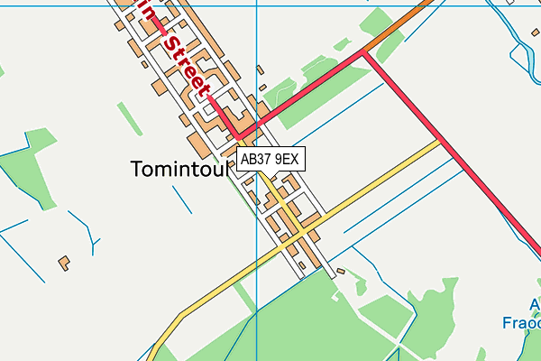 AB37 9EX map - OS VectorMap District (Ordnance Survey) AB37 9EX map - OS VectorMap District (Ordnance Survey)