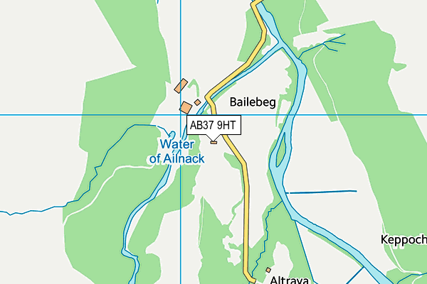 AB37 9HT map - OS VectorMap District (Ordnance Survey) AB37 9HT map - OS VectorMap District (Ordnance Survey)