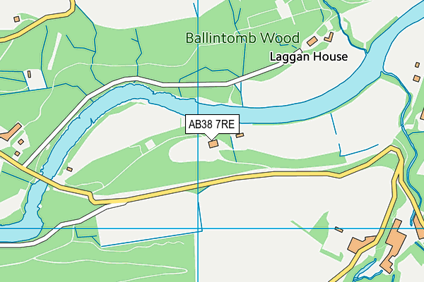 AB38 7RE map - OS VectorMap District (Ordnance Survey) AB38 7RE map - OS VectorMap District (Ordnance Survey)