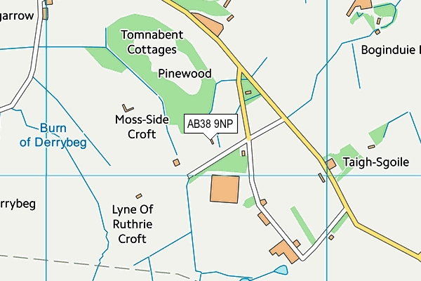 AB38 9NP map - OS VectorMap District (Ordnance Survey) AB38 9NP map - OS VectorMap District (Ordnance Survey)