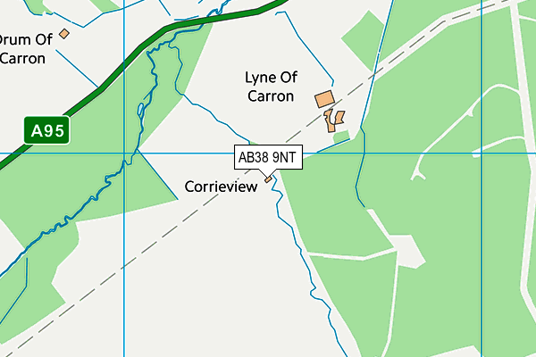 AB38 9NT map - OS VectorMap District (Ordnance Survey) AB38 9NT map - OS VectorMap District (Ordnance Survey)