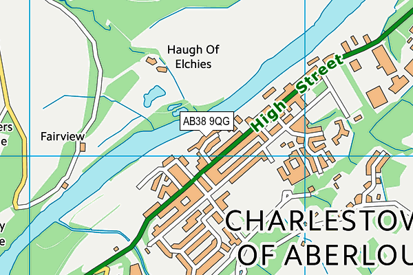 AB38 9QG map - OS VectorMap District (Ordnance Survey) AB38 9QG map - OS VectorMap District (Ordnance Survey)