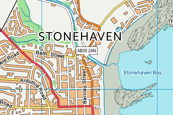 AB39 2AN map - OS VectorMap District (Ordnance Survey) AB39 2AN map - OS VectorMap District (Ordnance Survey)