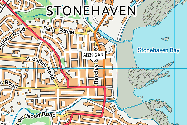 AB39 2AR map - OS VectorMap District (Ordnance Survey) AB39 2AR map - OS VectorMap District (Ordnance Survey)