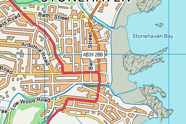 AB39 2BB map - OS VectorMap District (Ordnance Survey) AB39 2BB map - OS VectorMap District (Ordnance Survey)