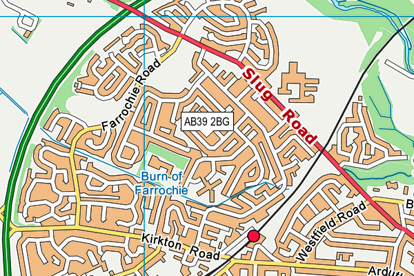 AB39 2BG map - OS VectorMap District (Ordnance Survey) AB39 2BG map - OS VectorMap District (Ordnance Survey)