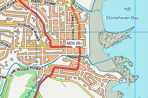 AB39 2BJ map - OS VectorMap District (Ordnance Survey) AB39 2BJ map - OS VectorMap District (Ordnance Survey)