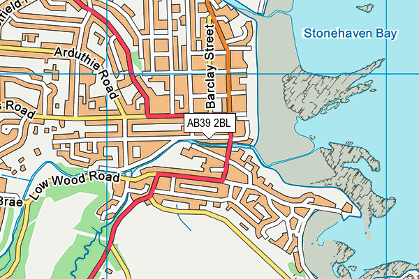 AB39 2BL map - OS VectorMap District (Ordnance Survey) AB39 2BL map - OS VectorMap District (Ordnance Survey)