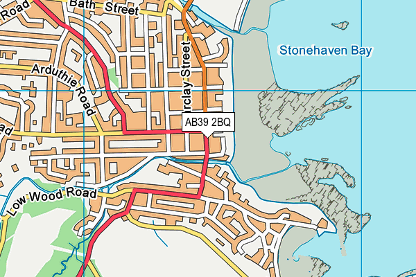 AB39 2BQ map - OS VectorMap District (Ordnance Survey) AB39 2BQ map - OS VectorMap District (Ordnance Survey)