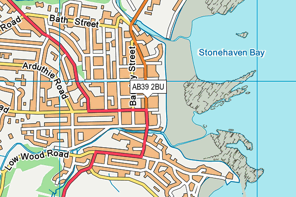 AB39 2BU map - OS VectorMap District (Ordnance Survey) AB39 2BU map - OS VectorMap District (Ordnance Survey)
