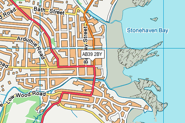 AB39 2BY map - OS VectorMap District (Ordnance Survey) AB39 2BY map - OS VectorMap District (Ordnance Survey)