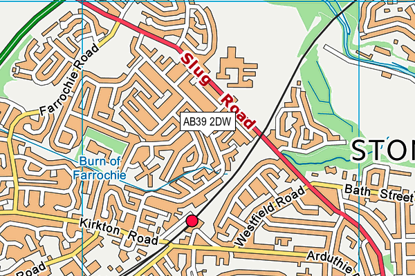 AB39 2DW map - OS VectorMap District (Ordnance Survey) AB39 2DW map - OS VectorMap District (Ordnance Survey)