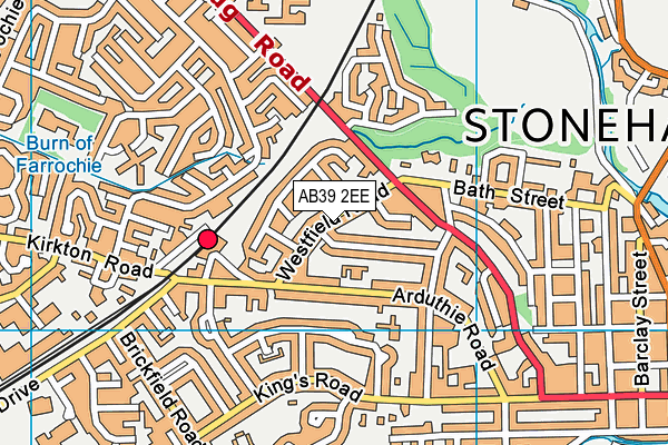 AB39 2EE map - OS VectorMap District (Ordnance Survey) AB39 2EE map - OS VectorMap District (Ordnance Survey)