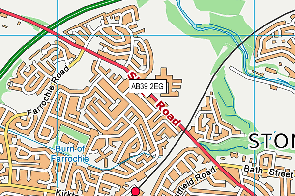 AB39 2EG map - OS VectorMap District (Ordnance Survey) AB39 2EG map - OS VectorMap District (Ordnance Survey)