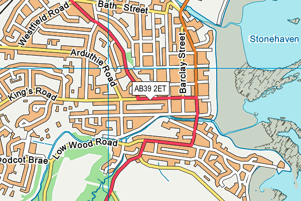 AB39 2ET map - OS VectorMap District (Ordnance Survey) AB39 2ET map - OS VectorMap District (Ordnance Survey)