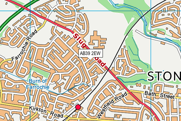AB39 2EW map - OS VectorMap District (Ordnance Survey) AB39 2EW map - OS VectorMap District (Ordnance Survey)