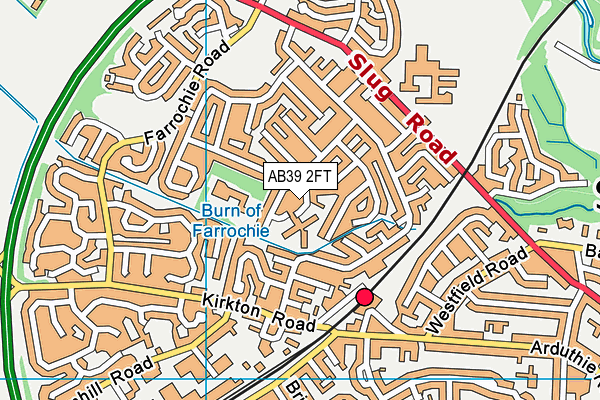AB39 2FT map - OS VectorMap District (Ordnance Survey) AB39 2FT map - OS VectorMap District (Ordnance Survey)