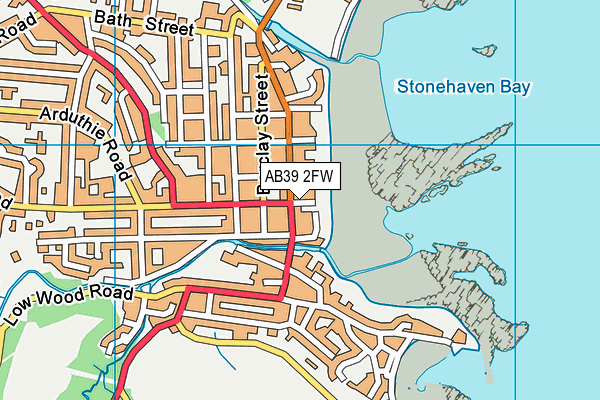AB39 2FW map - OS VectorMap District (Ordnance Survey) AB39 2FW map - OS VectorMap District (Ordnance Survey)