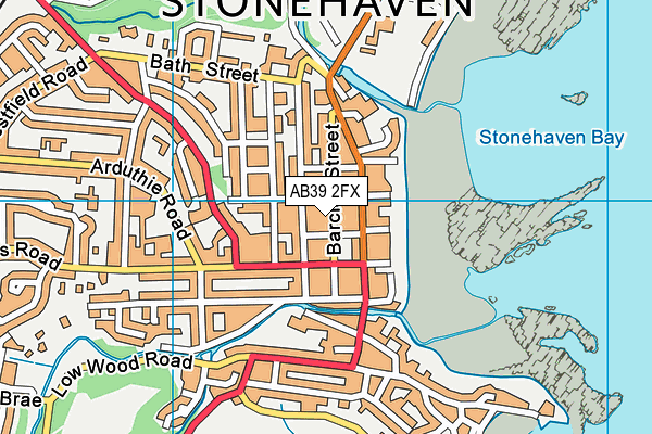 AB39 2FX map - OS VectorMap District (Ordnance Survey) AB39 2FX map - OS VectorMap District (Ordnance Survey)