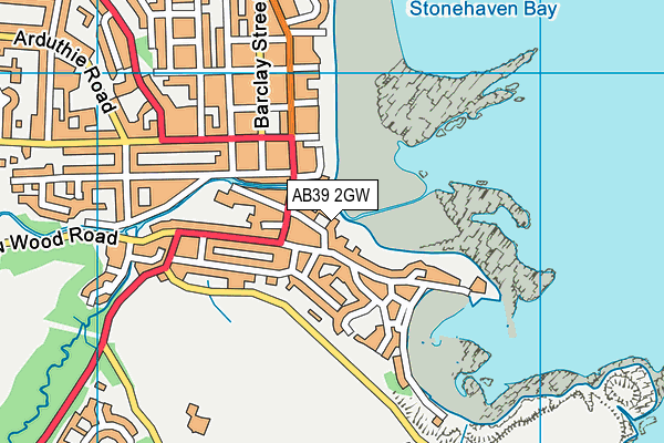 AB39 2GW map - OS VectorMap District (Ordnance Survey) AB39 2GW map - OS VectorMap District (Ordnance Survey)