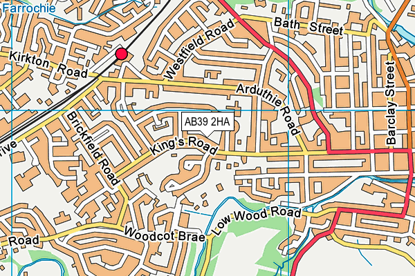 AB39 2HA map - OS VectorMap District (Ordnance Survey) AB39 2HA map - OS VectorMap District (Ordnance Survey)