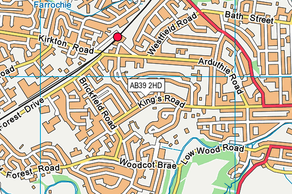 AB39 2HD map - OS VectorMap District (Ordnance Survey) AB39 2HD map - OS VectorMap District (Ordnance Survey)