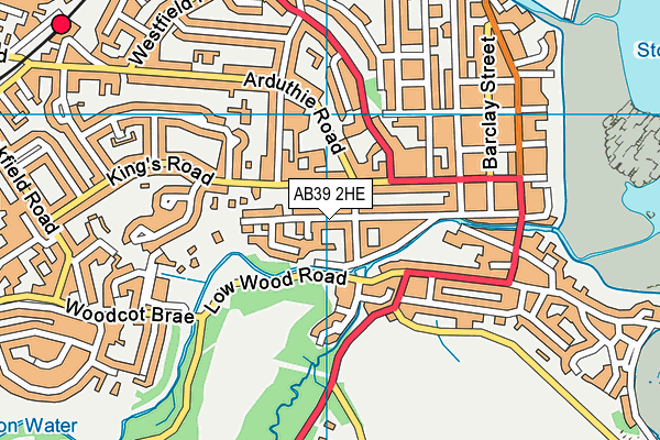 AB39 2HE map - OS VectorMap District (Ordnance Survey) AB39 2HE map - OS VectorMap District (Ordnance Survey)