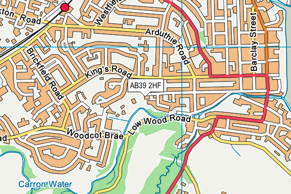 AB39 2HF map - OS VectorMap District (Ordnance Survey) AB39 2HF map - OS VectorMap District (Ordnance Survey)