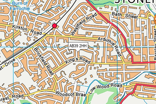 AB39 2HH map - OS VectorMap District (Ordnance Survey) AB39 2HH map - OS VectorMap District (Ordnance Survey)