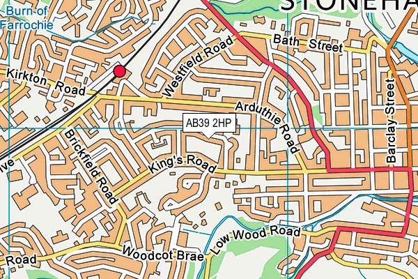 AB39 2HP map - OS VectorMap District (Ordnance Survey) AB39 2HP map - OS VectorMap District (Ordnance Survey)