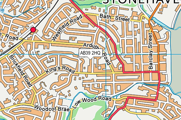AB39 2HQ map - OS VectorMap District (Ordnance Survey) AB39 2HQ map - OS VectorMap District (Ordnance Survey)