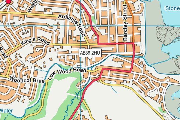 AB39 2HU map - OS VectorMap District (Ordnance Survey) AB39 2HU map - OS VectorMap District (Ordnance Survey)