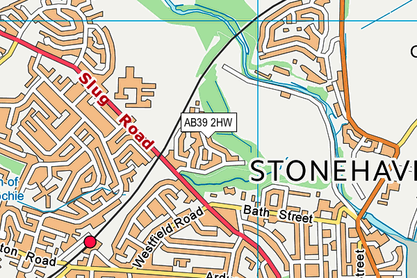 AB39 2HW map - OS VectorMap District (Ordnance Survey) AB39 2HW map - OS VectorMap District (Ordnance Survey)